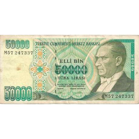 50000 Liras de 1970