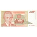 5000 Dinares de 1993