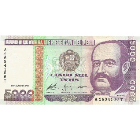 5000 Intis de 1988