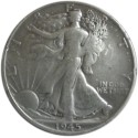 Medio Dólar de Plata de 1945