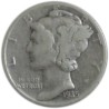1 Dime de 1935-45
