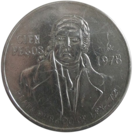 100 Pesos de 1978