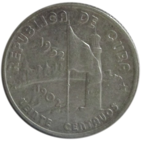 20 Centavos de 1952