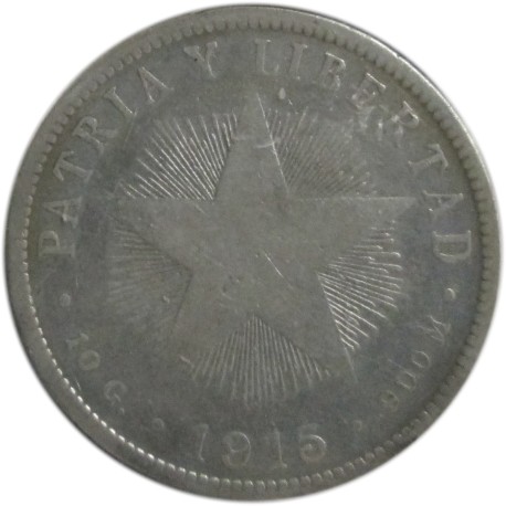 40 Centavos de 1915