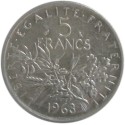 5 Francos de 1963