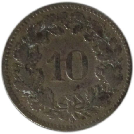 10 Céntimos de 1884
