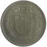 5 Francos de 1954 B 