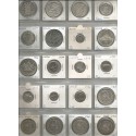 Monedas Canadá,Holanda y México Plata