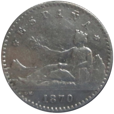 20 Céntimos  de 1870