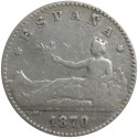 50 Céntimos de 1870