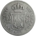 10 Centavos  de 1883