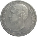 5 Pesetas de 1876