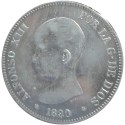 5 Pesetas de 1890