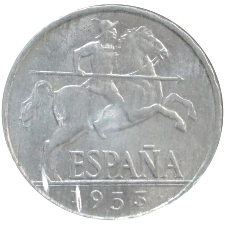 5 Céntimos de 1953