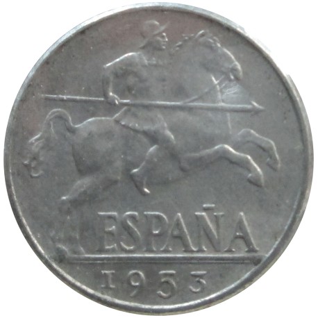 10 Céntimos de 1953