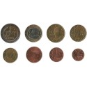 Tira de 8 Monedas de Grecia