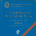 Cartera de 8 Valores de Italia del 2002