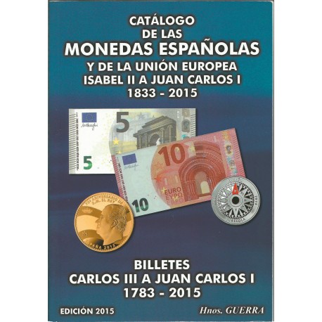 Catálogo de  Monedas y Billetes Españoles 