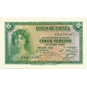5 Pesetas de 1935